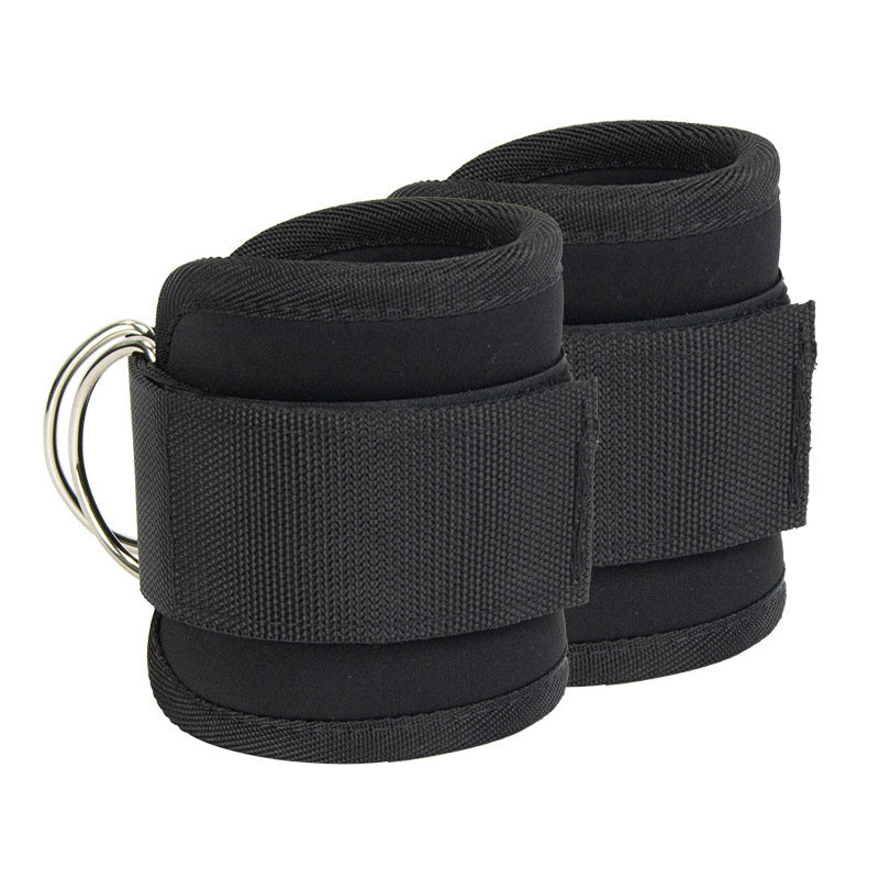 Sangles de Cheville Fitness Réglables avec Anneau en D