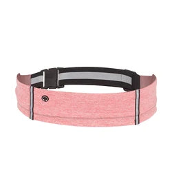 Ceinture de Sport Réfléchissante avec Poche Zippée