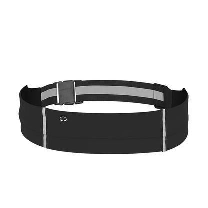 Ceinture de Sport Réfléchissante avec Poche Zippée