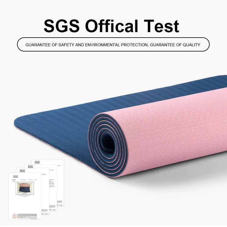 Tapis de Yoga Antidérapant TPE Écologique