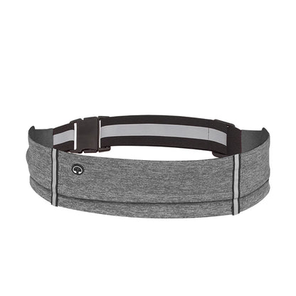 Ceinture de Sport Réfléchissante avec Poche Zippée