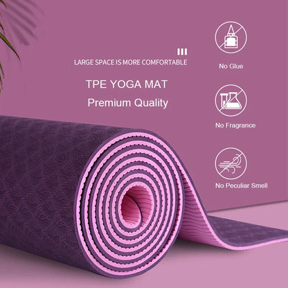 Tapis de Yoga Antidérapant TPE Écologique