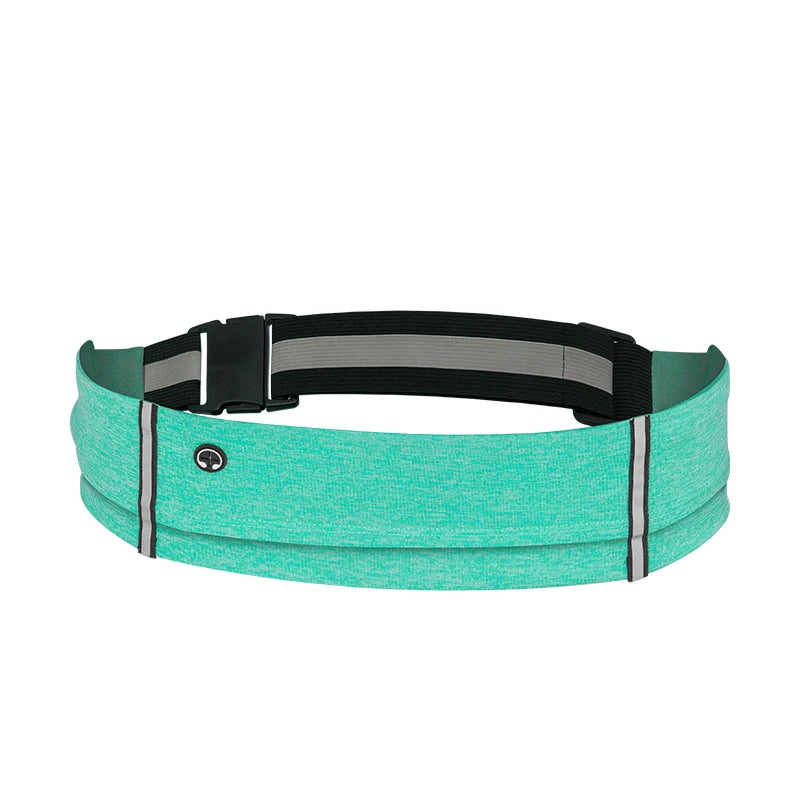 Ceinture de Sport Réfléchissante avec Poche Zippée
