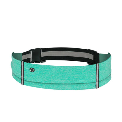 Ceinture de Sport Réfléchissante avec Poche Zippée