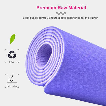 Tapis de Yoga Antidérapant TPE Écologique