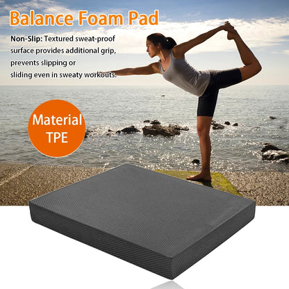 Coussin d'Équilibre Yoga & Pilates en Mousse TPE