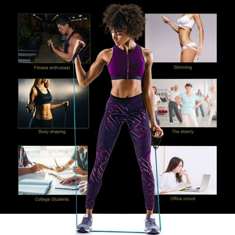 Bande Élastique de Résistance Fitness - 5 Niveaux
