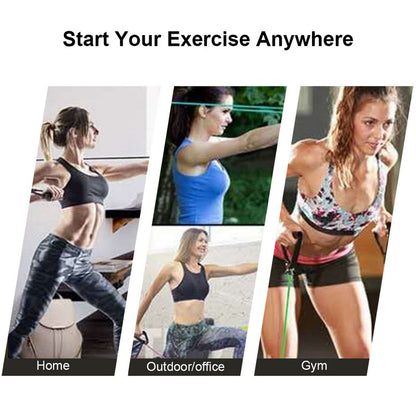 Bande Élastique de Résistance Fitness - 5 Niveaux