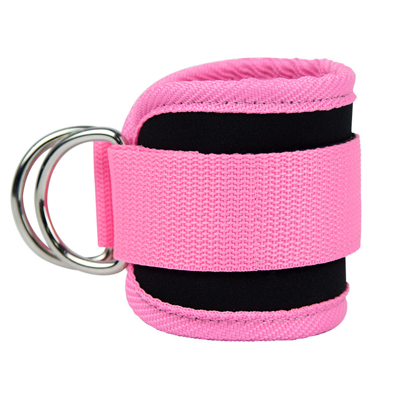 Sangles de Cheville Fitness Réglables avec Anneau en D