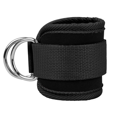 Sangles de Cheville Fitness Réglables avec Anneau en D