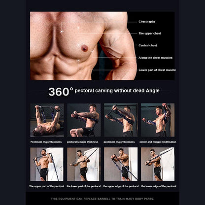 Set Expandeur Pectoraux & Musculation – Élastiques de Résistance