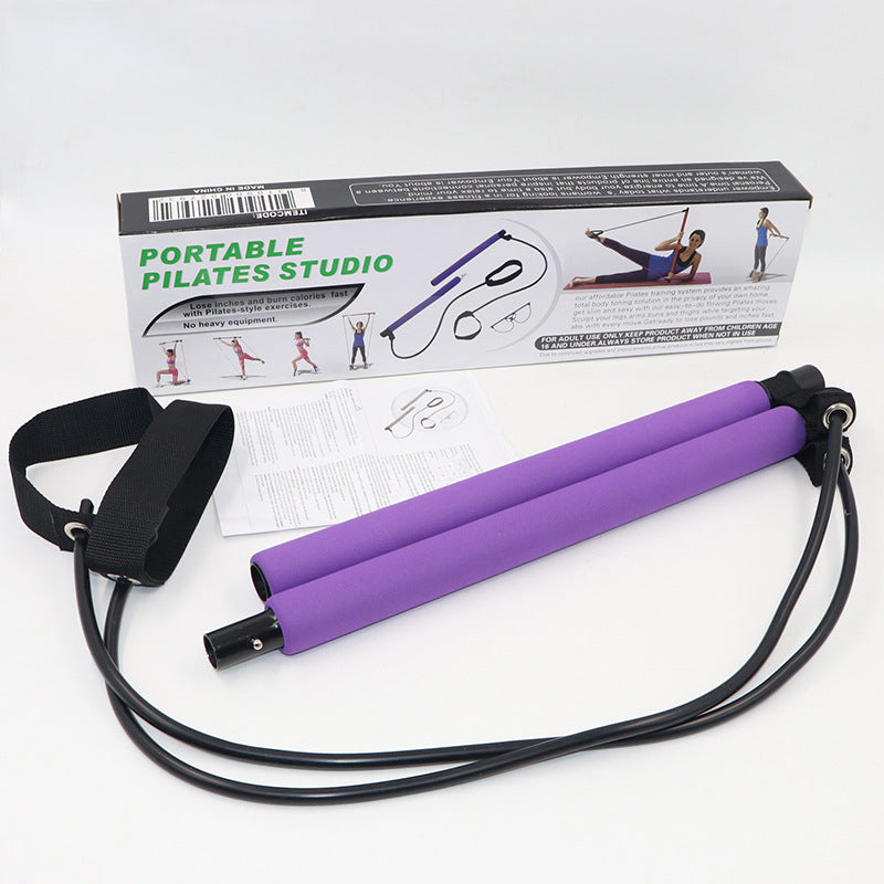 Barre Pilates Yoga & Crossfit avec Bandes de Résistance