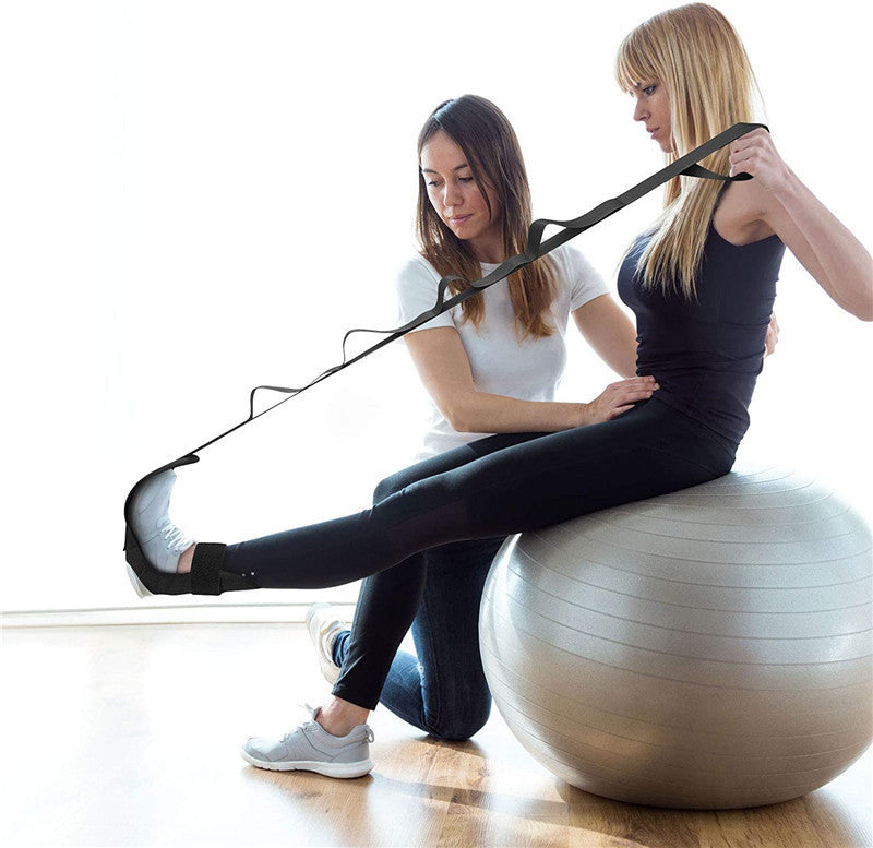 Sangle d'Étirement Yoga - Améliore la Flexibilité