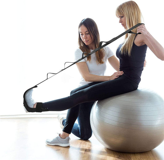 Sangle d'Étirement Yoga - Améliore la Flexibilité